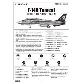 Trumpeter 03919 F-14D Tomcat