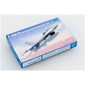 Trumpeter 03920 F-16B/D Fighting Falcon Black 15/30/22