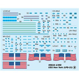 Trumpeter 05616 USS New York ( LPD-21)