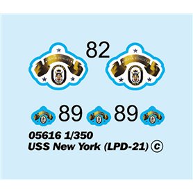 Trumpeter 05616 USS New York ( LPD-21)