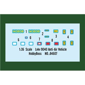 Hobby Boss 84507 Lwkw 9040 Anti-Air vehicle