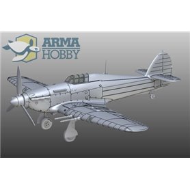 Arma Hobby 70037 Hurricane Mk.IIc Trop Model Kit
