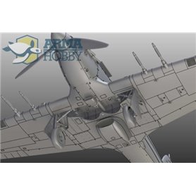 Arma Hobby 70037 Hurricane Mk.IIc Trop Model Kit