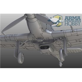 Arma Hobby 70037 Hurricane Mk.IIc Trop Model Kit