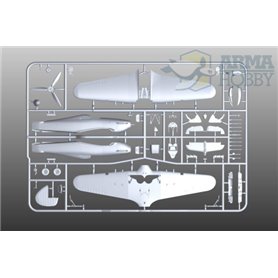 Arma Hobby 70037 Hurricane Mk.IIc Trop Model Kit