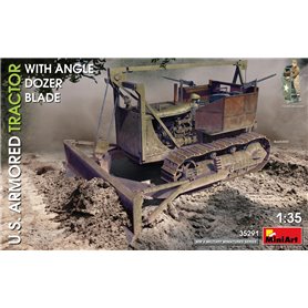 Mini Art 35291 US Armoured Tractor w/Angle Dozer Blade