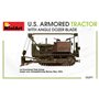 Mini Art 35291 US Armoured Tractor w/Angle Dozer Blade