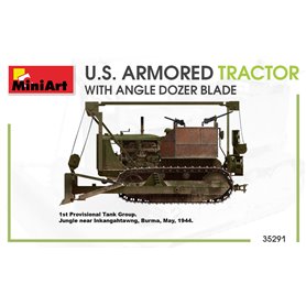 Mini Art 35291 US Armoured Tractor w/Angle Dozer Blade