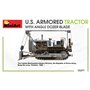 Mini Art 35291 US Armoured Tractor w/Angle Dozer Blade