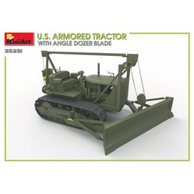 Mini Art 35291 US Armoured Tractor w/Angle Dozer Blade