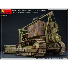 Mini Art 35291 US Armoured Tractor w/Angle Dozer Blade