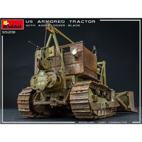 Mini Art 35291 US Armoured Tractor w/Angle Dozer Blade