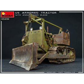 Mini Art 35291 US Armoured Tractor w/Angle Dozer Blade