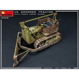 Mini Art 35291 US Armoured Tractor w/Angle Dozer Blade