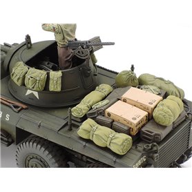 Tamiya 25196 1/35 US M8 Light Armored Car "Greyhound" Combat Patrol Set