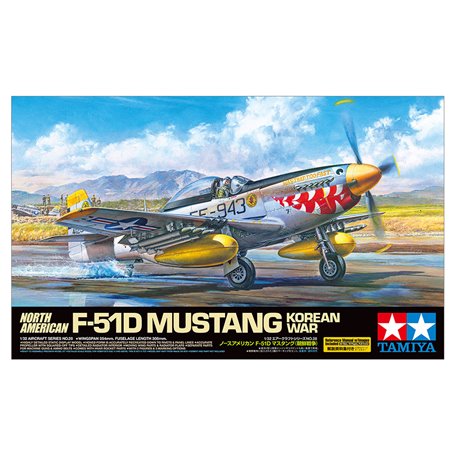 Tamiya 60328 1/32 North American F-51D Mustang Korean War