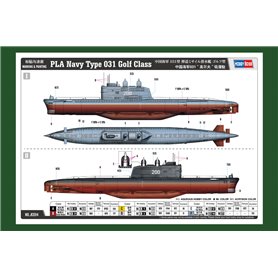 Hobby Boss 83514 1/350 PLA Navy Type 031 Golf Class 