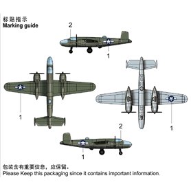 Trumpeter 06401 North American B-25B Mitchell (Pre-painted)