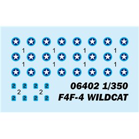 Trumpeter 06402 F4F-4 WILDCAT (Pre-painted)