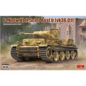 RFM-5036 Pz.Kpfw.VI (7,5cm) Ausf.B (VK36.01) w/ workable track links