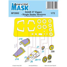 Special Hobby SPECIAL MASK M72002 Mask SAAB 37