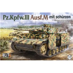 Takom BLITZ 1:35 Pz.Kpfw.III Ausf.M mit Schutzen