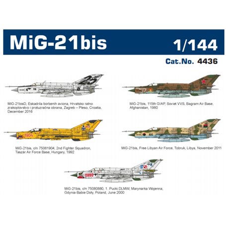 Eduard 4436 Mig-21 bis Super 44 edition