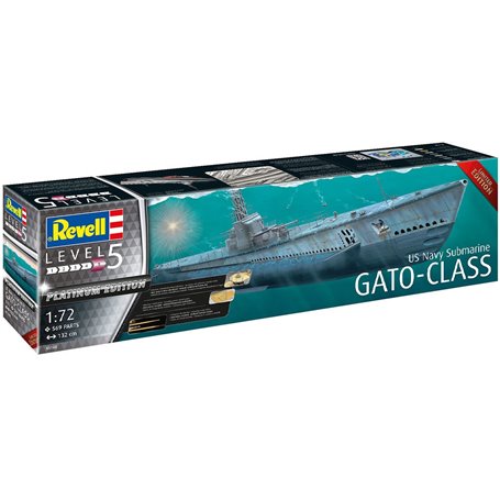 Revell 05168 Statek 1/72 Us Navy Submarine Gato Class