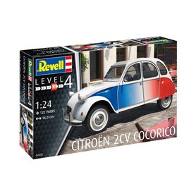 Revell 07653 Samochód 1/24 Citroen 2 Cv Cocorico