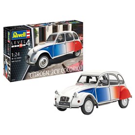 Revell 07653 Samochód 1/24 Citroen 2 Cv Cocorico