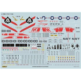 Lion Roar L7206 ( G.W.H ) US Navy F-14A Tomcat