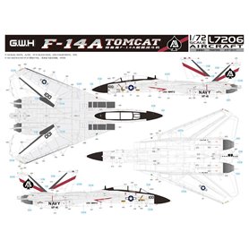 Lion Roar L7206 ( G.W.H ) US Navy F-14A Tomcat
