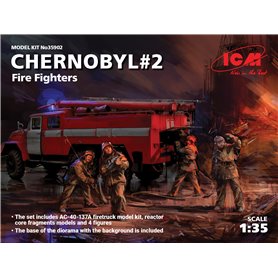 ICM 1:35 CHERNOBYL 2 - FIRE FIGHTERS