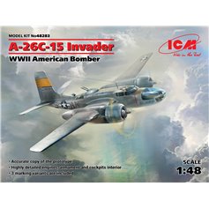 ICM 1:48 A-26 C -15 Invader - WWII AMERICAN BOMBER