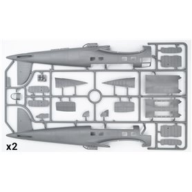ICM 48260 He 111Z Zwilling WWII German Gilder
