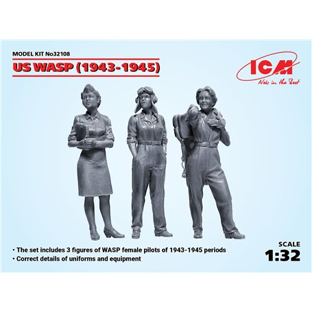 ICM 32108 US WASP (1943-1945)- 3 figures