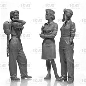 ICM 32108 US WASP (1943-1945)- 3 figures