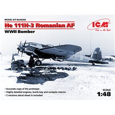 ICM 1:48 Heinkel He-111 H-3 - ROMANIAN AIR FORCE BOMBER
