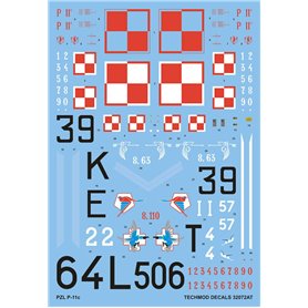Techmod 32072 PZL P-11c