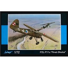 Azur 1:72 PZL P.11c - FIRST SHOTS