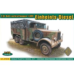 ACE 1:72 Einheints-Diesel 2.5t 6x6 Lastkraftwagen LKW 