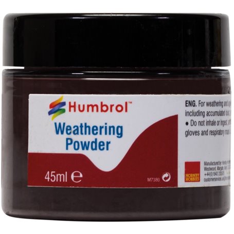 Humbrol AV0011 Weathering Powder Black - 45 ml