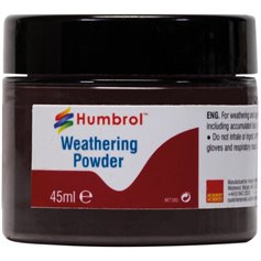 Humbrol AV0011 Pigment WEATHERING POWDER - BLACK - 45ml
