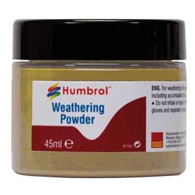 Humbrol AV0013 Pigment WEATHERING POWDER - SAND - 45ml