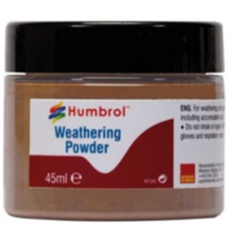 Humbrol AV0017 Weathering Powedr Dark Earth - 45 ml