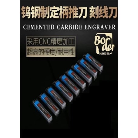Border Model BD0068-0.8 Cemented Carbide Line Engraver 0.8mm