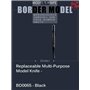 Border Model BD0065 Multi Models Knife 3 in1 Black