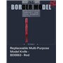 Border Model BD0063 Multi Models Knife 3 in1 Red