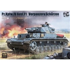 Border Model 1:35 Pz.Kpfw.IV Ausf.F1 Vorpanzer und Schurzen 
