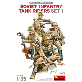 Mini Art 35309 Soviet Infantry Tank Riders set 1.